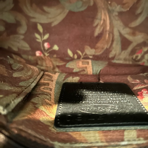 Authentic Brighton Vintage Black Leather Shoulder Bag, Excellent condition - Picture 8 of 13